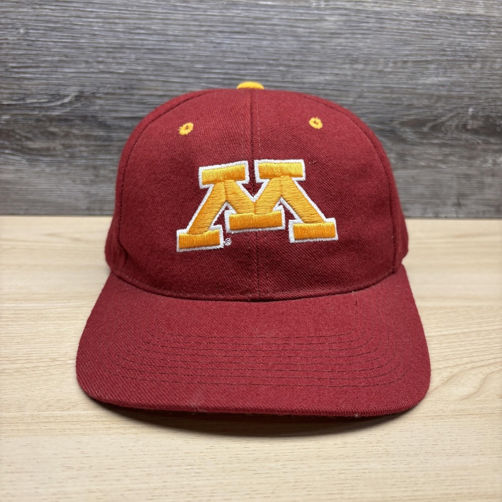 Minnesota Golden Gophers Hat Cap Fitted 7 1/2 Maroon NCAA Wool Zephyr